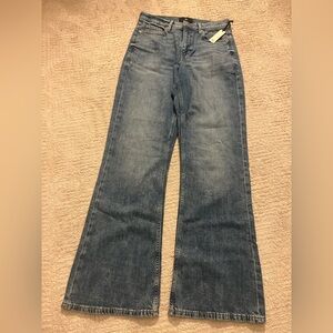 NWT Banana Republic Relaxed Flare Jean- Light Wash